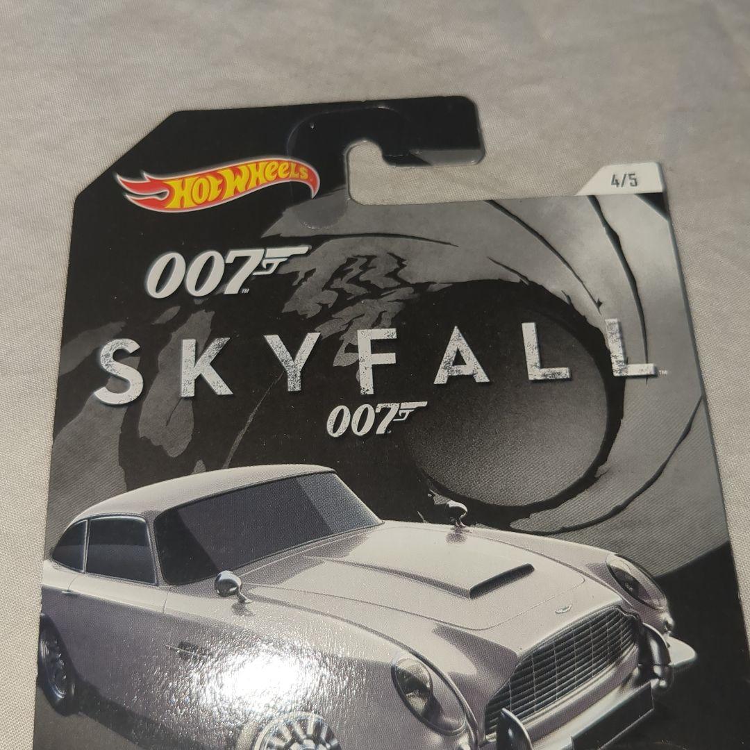 007 歴代5台セット ホットウィール ミニカー ジェームズボンド 未開封