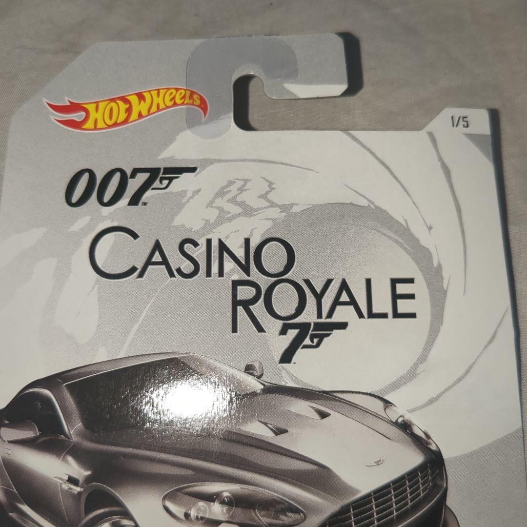 007 歴代5台セット ホットウィール ミニカー ジェームズボンド 未開封