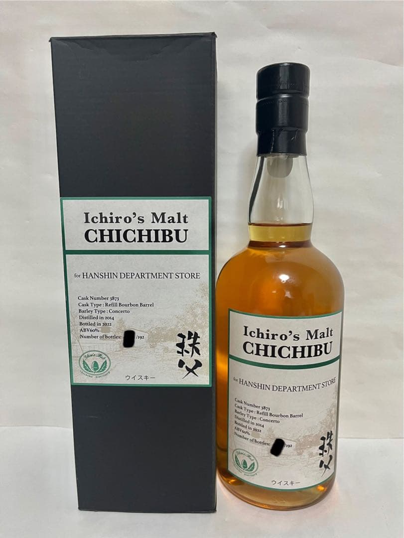 【新品】Ichiro’s Malt イチローズモルト　秩父　阪神百貨店限定 イチローズモルト 秩父 阪神百貨店限定 2024 63% 700ml 箱付き – Saketown