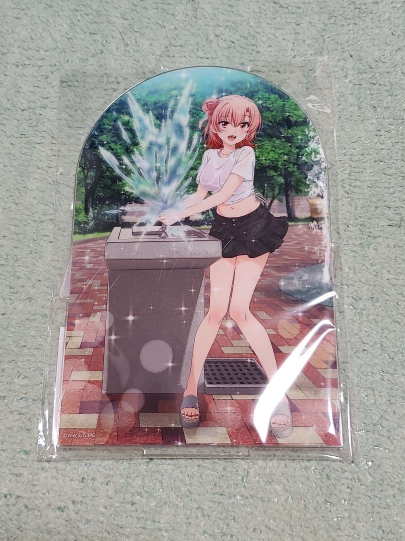 きゃらっとくじ 俺ガイル BIGアクリルスタンド 由比ヶ浜 結衣 - メルカリ