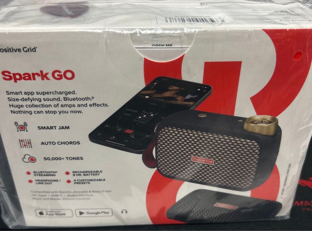 Positive Grid Spark GO ギターアンプ 小型 ポータブル