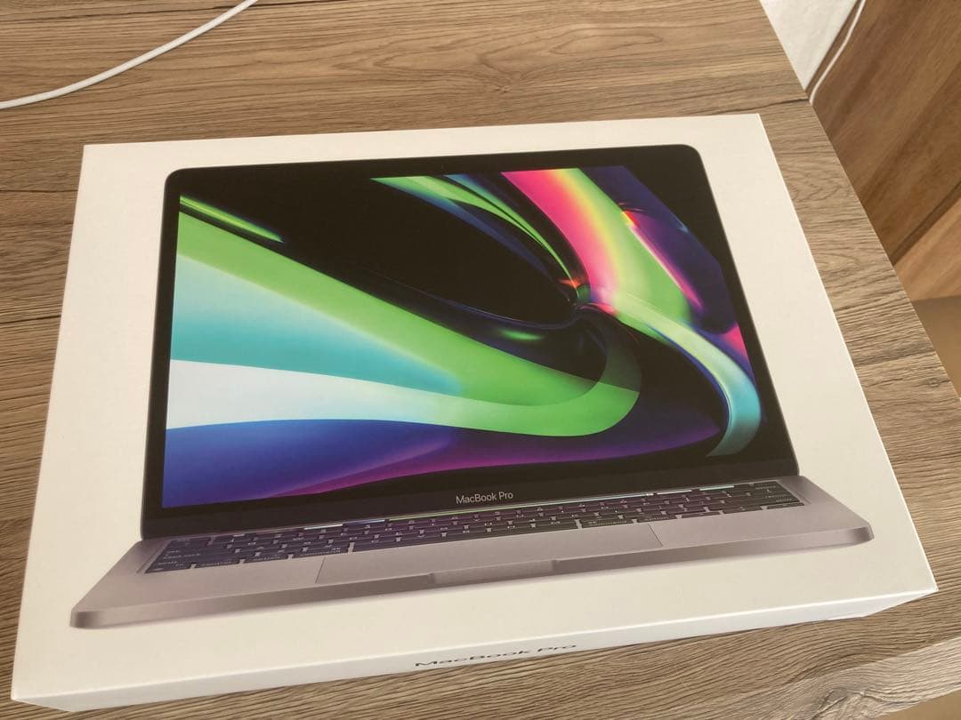 【元箱付き】MacBook Pro スペースグレー MacBook Pro Apple M1 16GB 512GB スペースグレー 13.3インチMacBook
