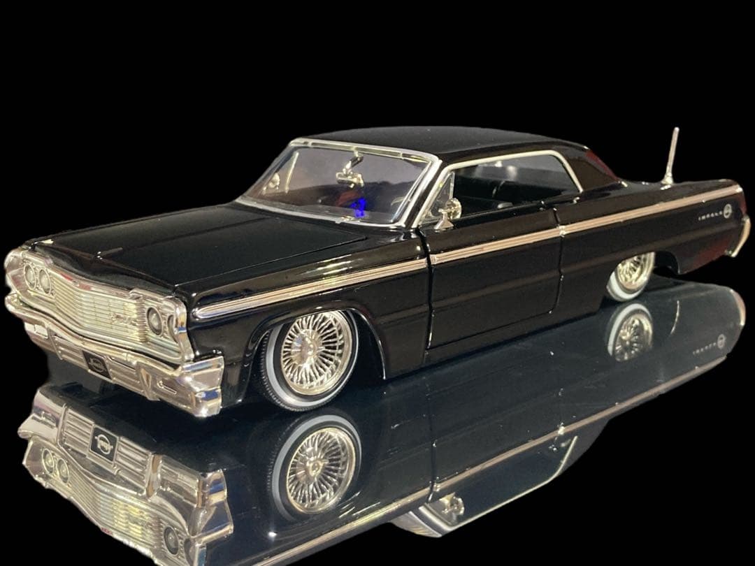Jada Toys《 '64 シボレー インパラ ローライダー 黒 》 #開封品