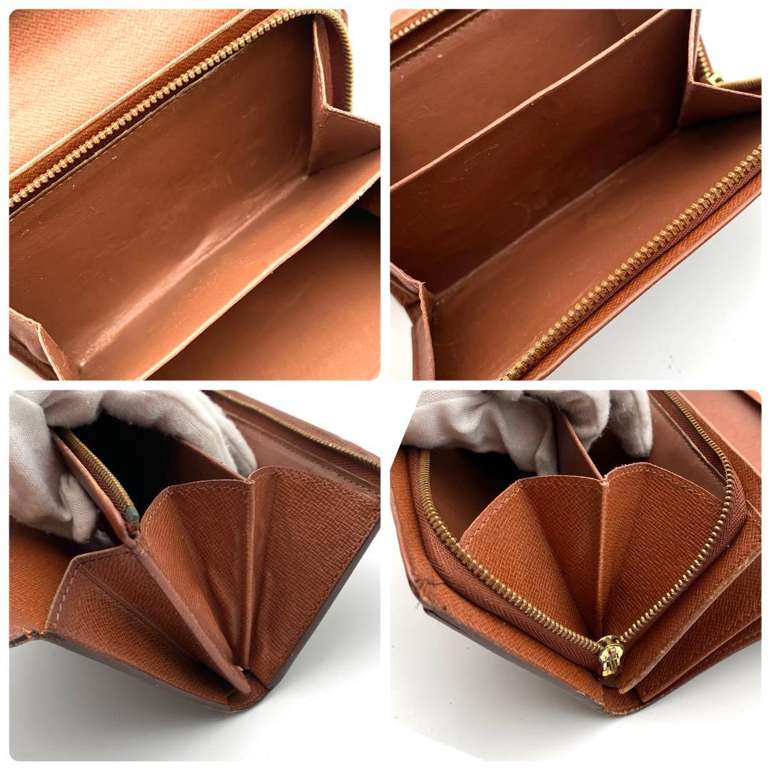 訳あり】ルイヴィトン モノグラム トレゾール 二つ折り財布 - メルカリ