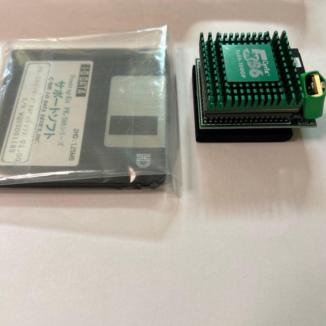 希少　美品　I-O DATA PK-586×3 CPUボード 100MHz