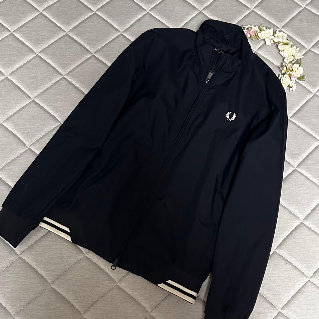 FRED PERRY ブレンサムナイロンジャケット ジップアップ S - メルカリ