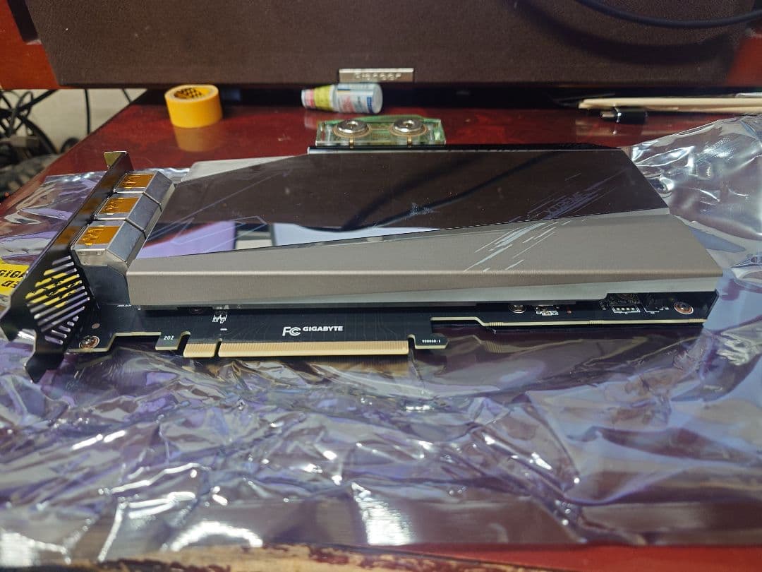 キ*グ様 Gigabyte RTX3080 AORUS Xtreme 本格水冷モ