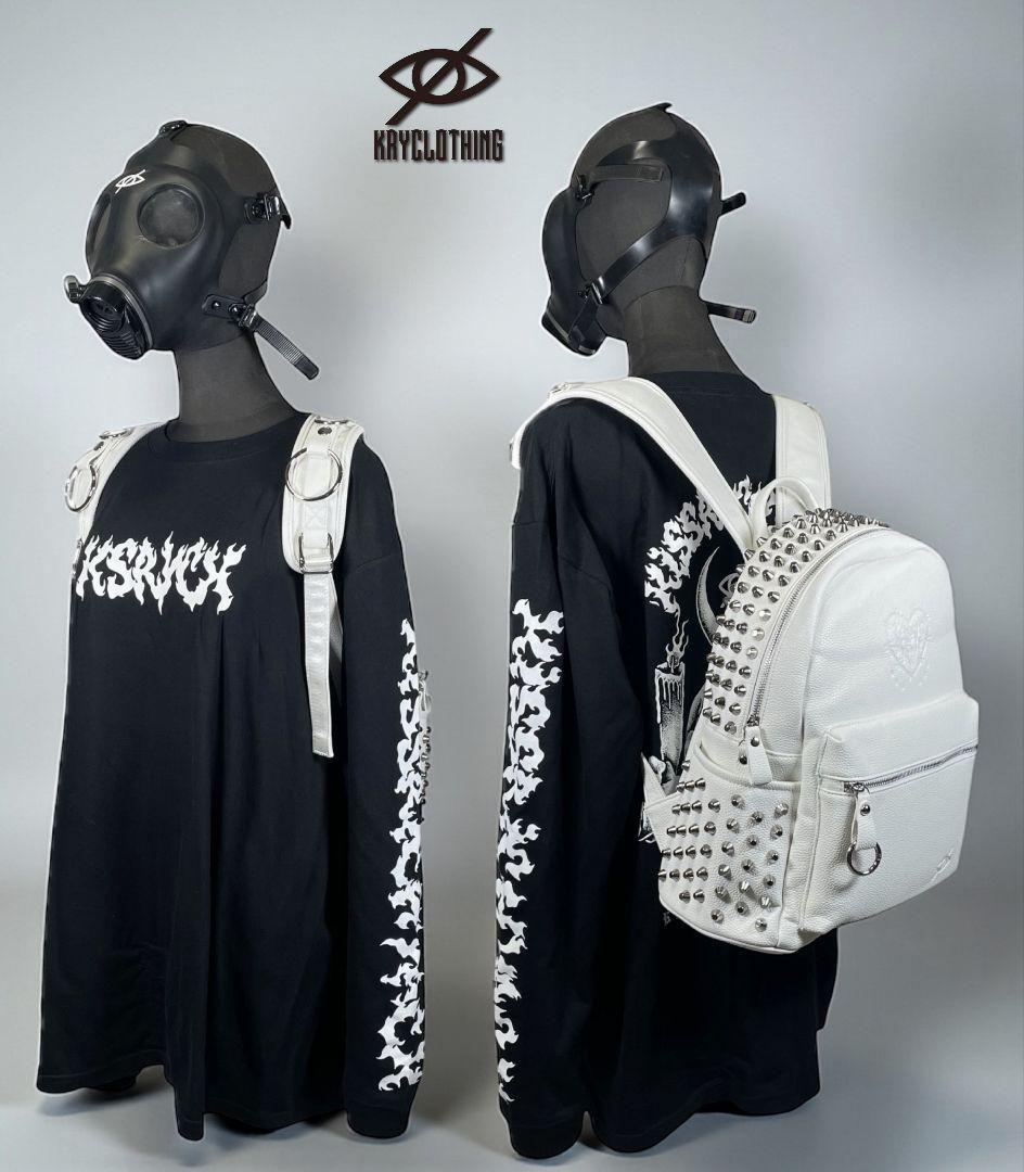 新品 正規品 kry clothing リュック 白 地雷系 量産型 サブカル - メルカリ