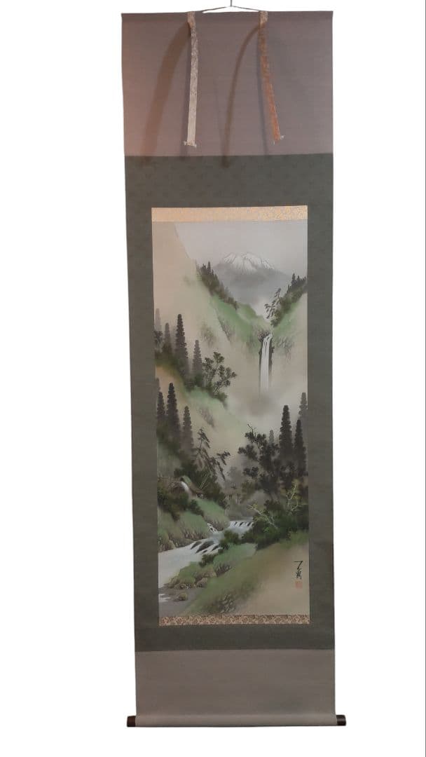 611*Z300)絵画 掛軸 日本画掛軸 不覊 骨董 茶掛、書 - メルカリ