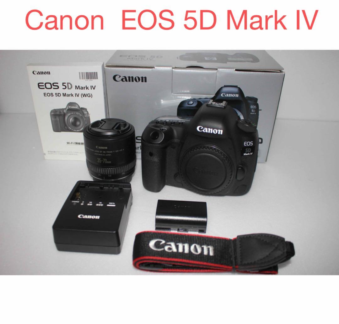 高画質/Wi-Fi/動画canon EOS 5D Mark IV標準レンズセット - メルカリ