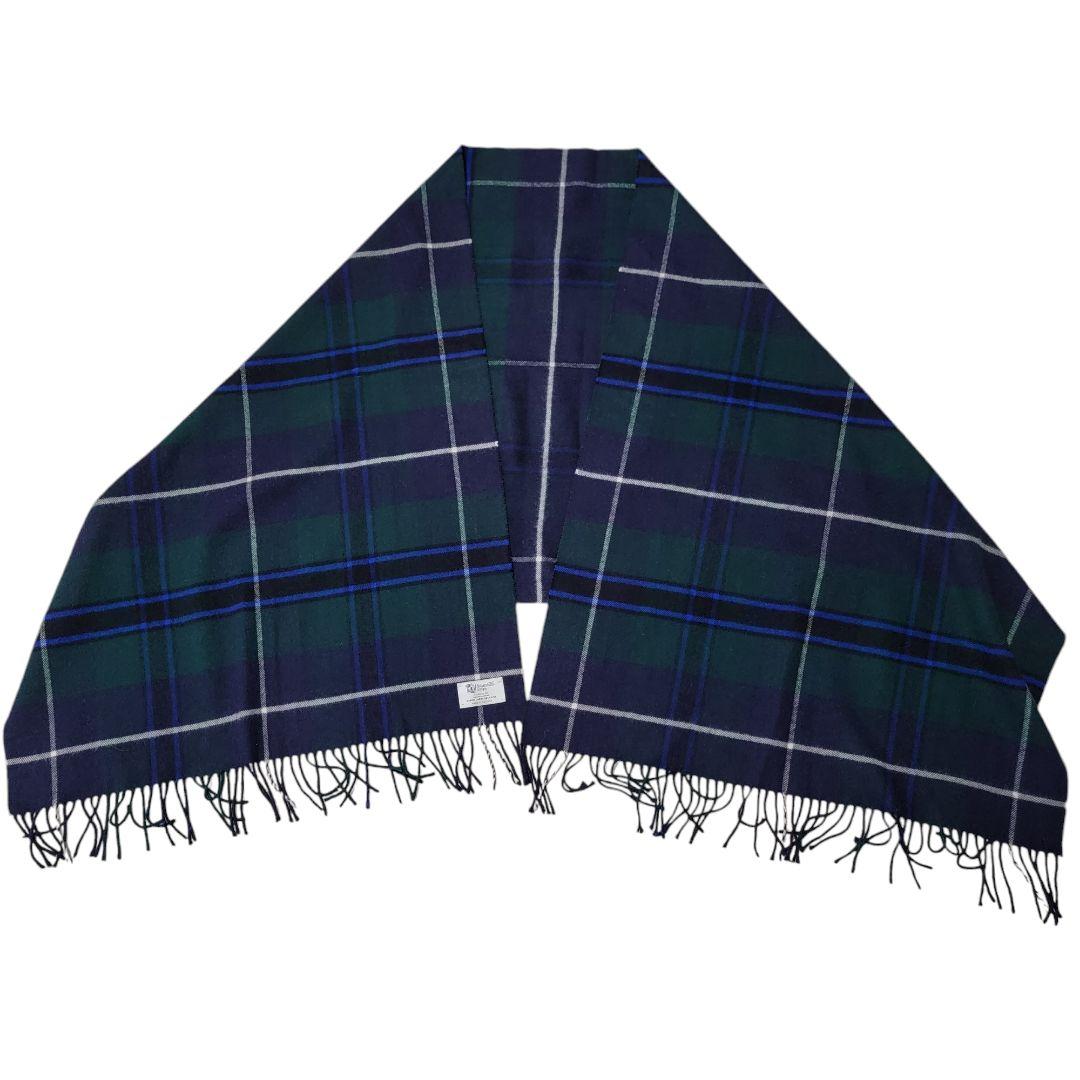 ジョンストンズオブエルガン】大判ストール グリーンレーベル別注