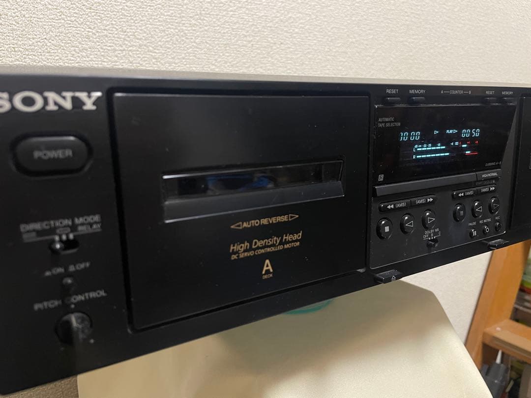 コニタン　修理品　SONY カセットデッキ　TC-WE475 (1)