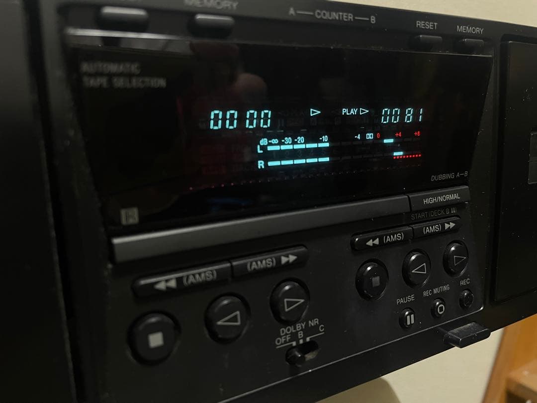 コニタン　修理品　SONY カセットデッキ　TC-WE475 (1)