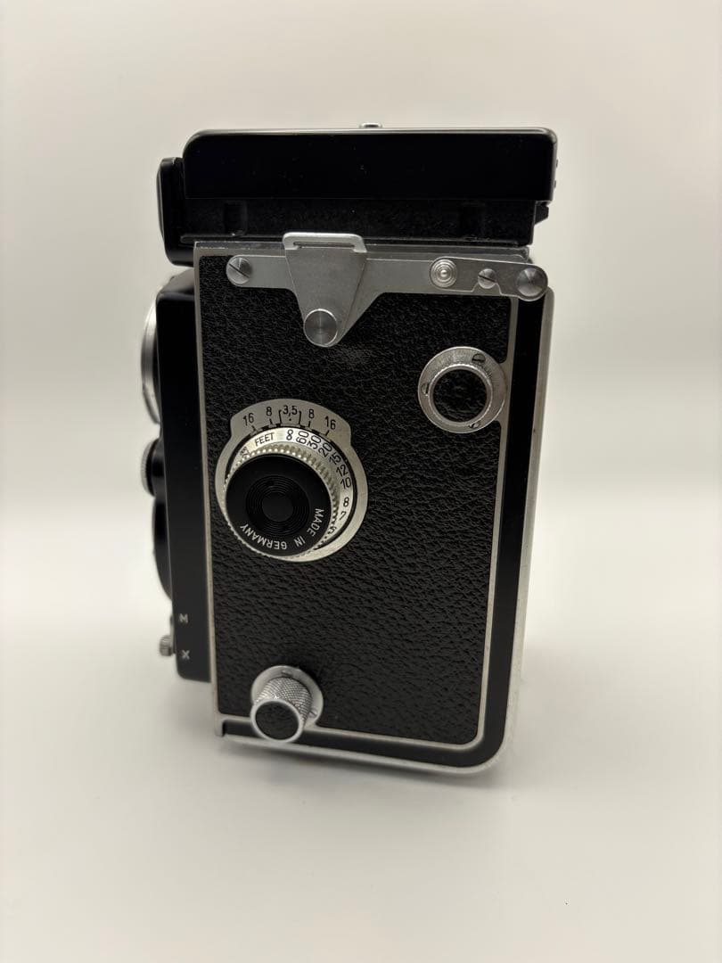 Rolleiflex 二眼レフカメラとケースセット tessar75mmF3.5
