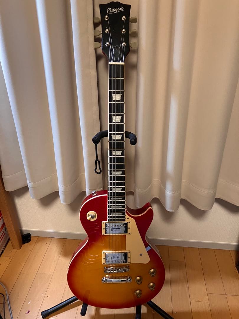 ギター Photogenic les paul sunburst Photogenic Les Paul Electric Guitar Sunburst Used Shipping From
