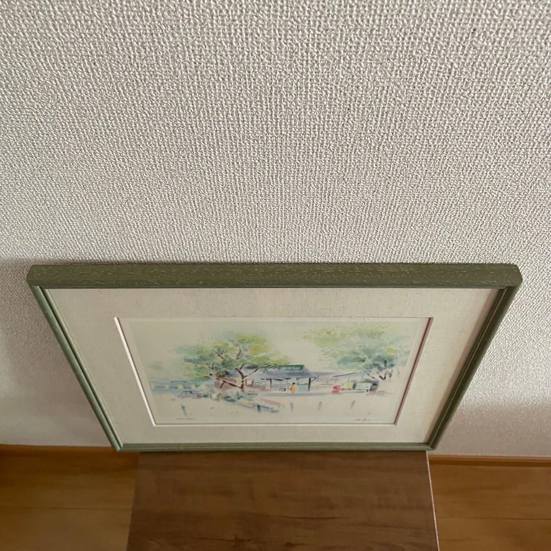 渡辺あきお 水彩画 ステーション・ポエム（鎌倉）ダイヤモンド