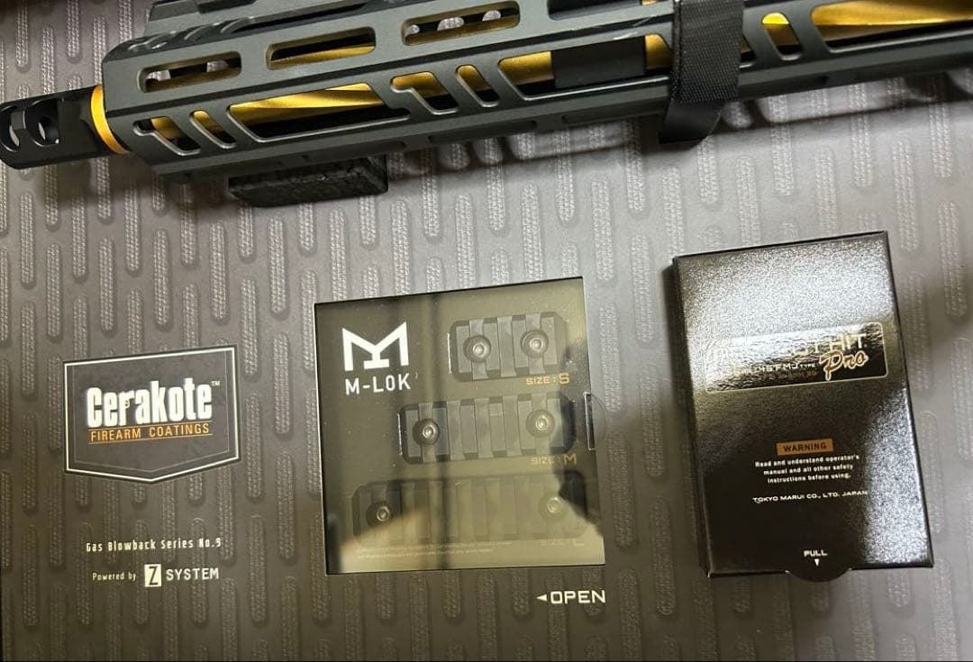 最終お値下げ！】【極美品・法定初速内カスタム品】ガスガンMTR16