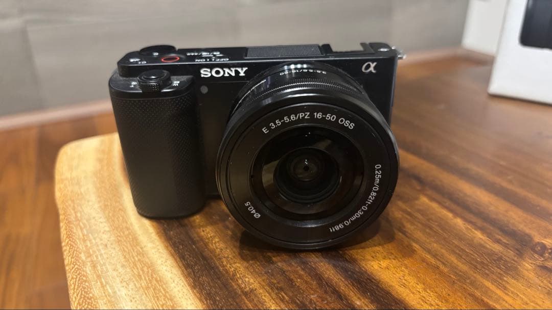 SONYZV-E10ダブルズームレンズキット望遠レンズ付リグソニーvlogカメラ