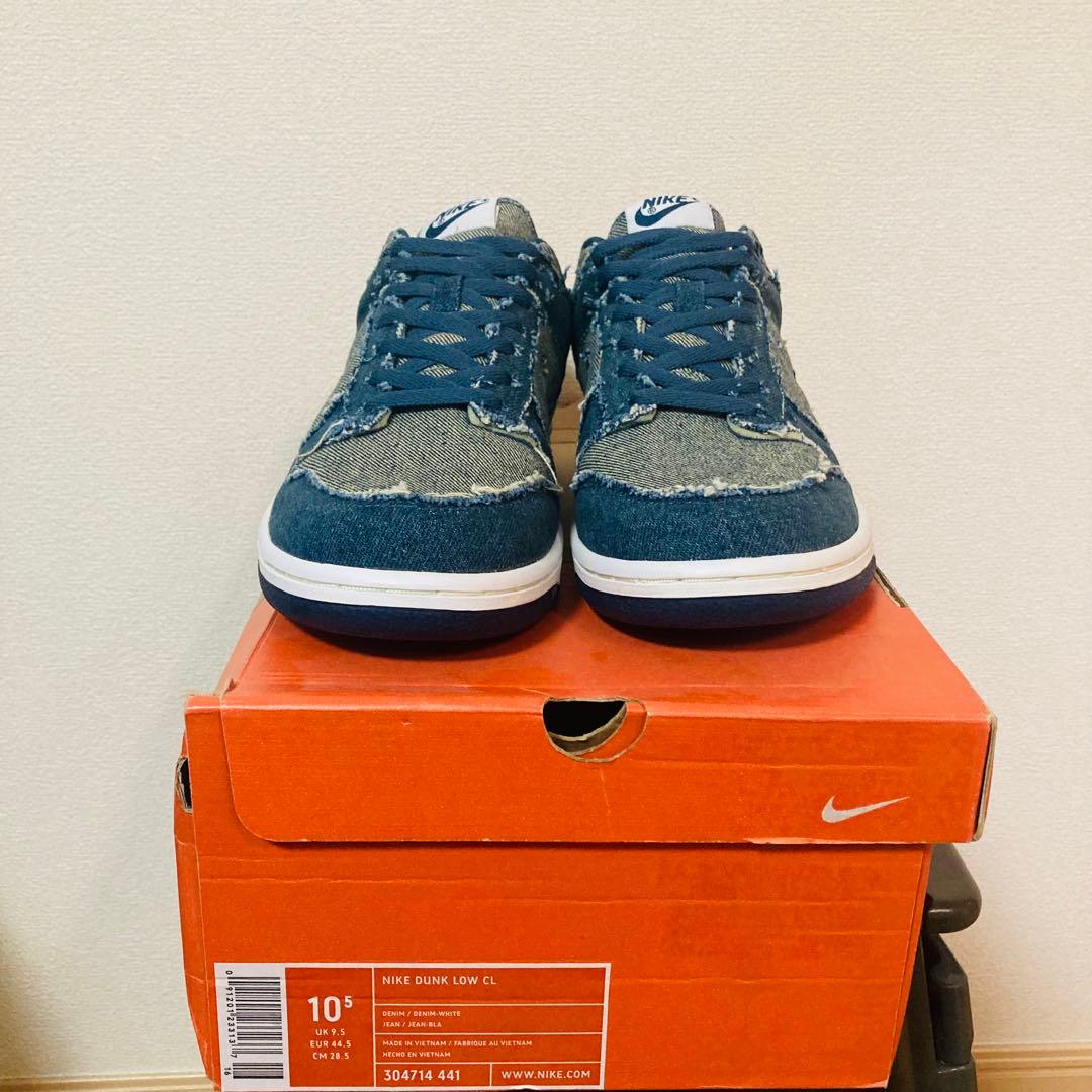 NIKE dunk low cl \"denim\" 28.5cm ナイキ ダンク