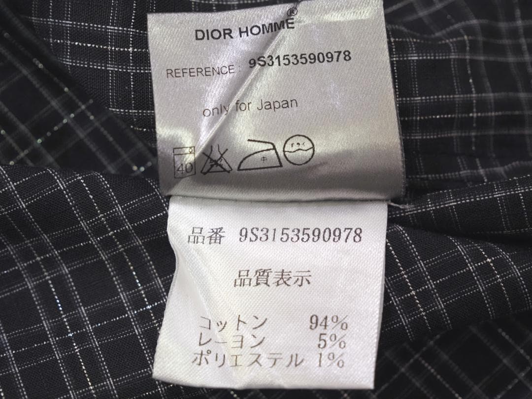 正規 09SS Dior Homme ディオールオム KRIS VAN ASSCHE クリスヴァン