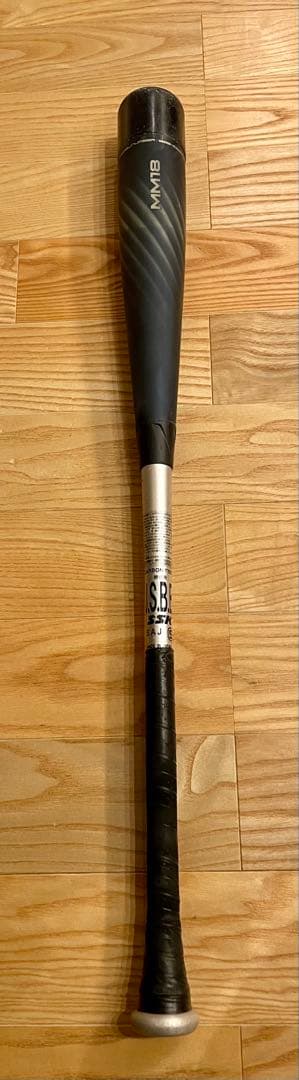 SSK MM18 軟式バット カーボン製 ミドルライト　83センチ エスエスケイ（スポーツ用品） MM18 ミドルライト 83cm （ブラック