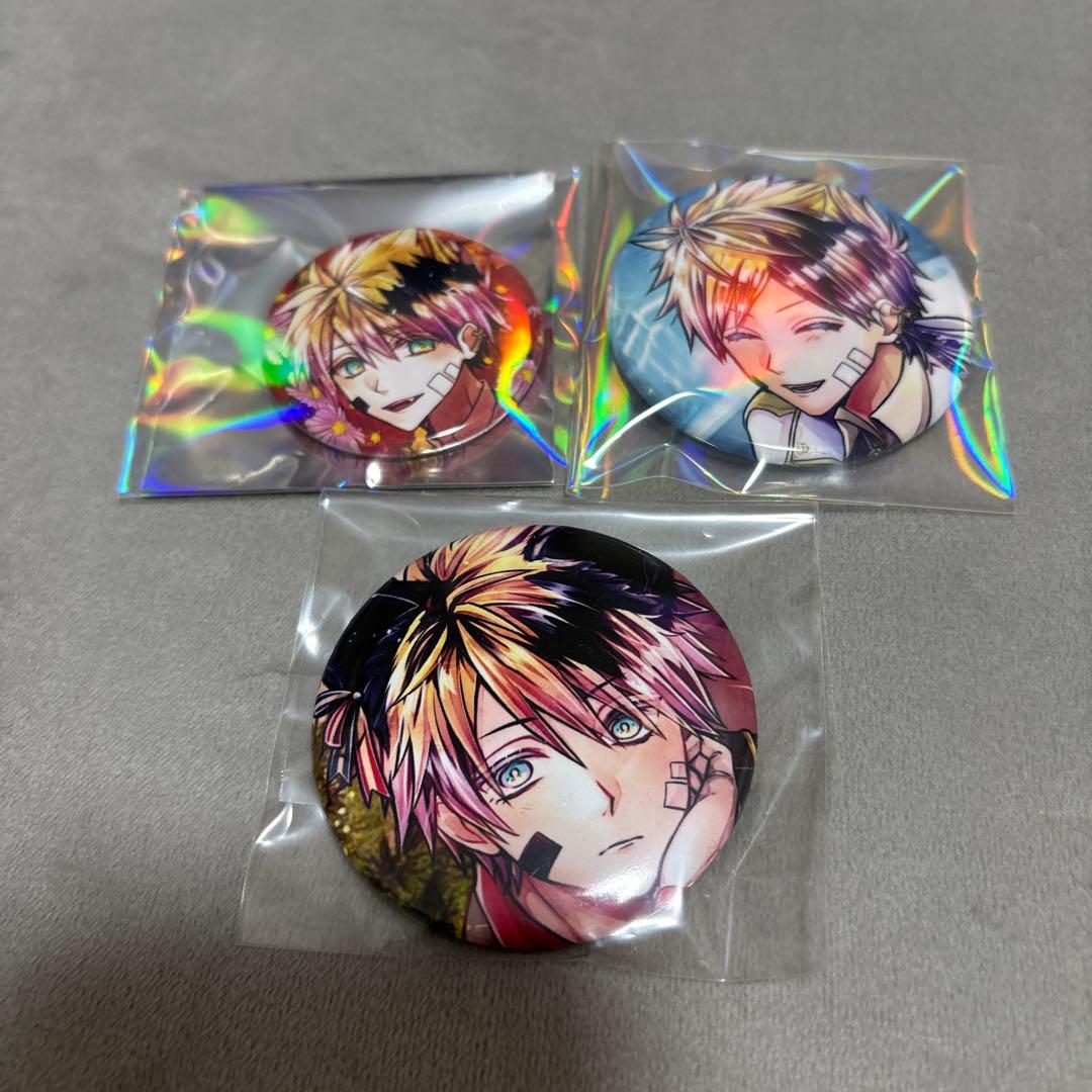 あくねこ ロノ 缶バッジ 3個セット - メルカリ