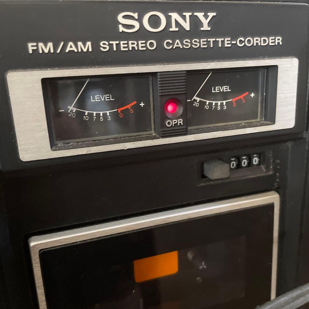 SONY CF-6500 ラジカセ ヴィンテージ 通電確認済み ジャンク