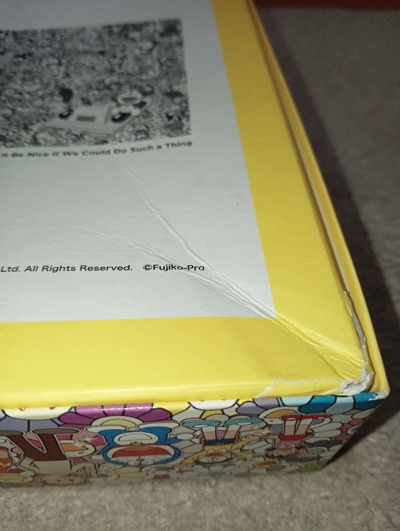 ドラえもん展 ジグソーパズル 1000P 村上隆 ※(のり無し・箱に薄い傷