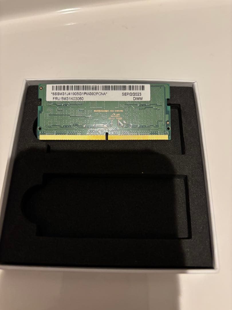 Samsung DDR5-5600 メモリ 16GB sodimm