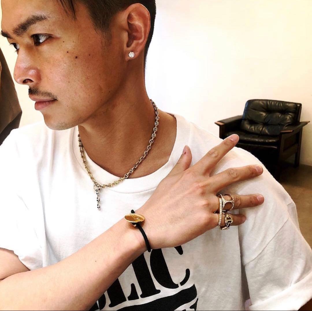 今市隆二着用 ホーセンブース ネックレス×チャームセット シルバー