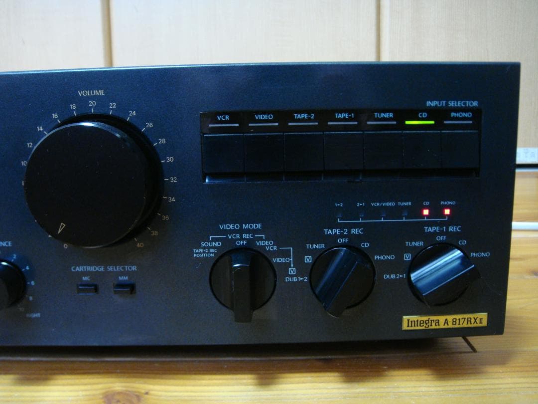 整備済 程度良 ONKYOオンキョー プリメインIntegra A-817RXⅡ