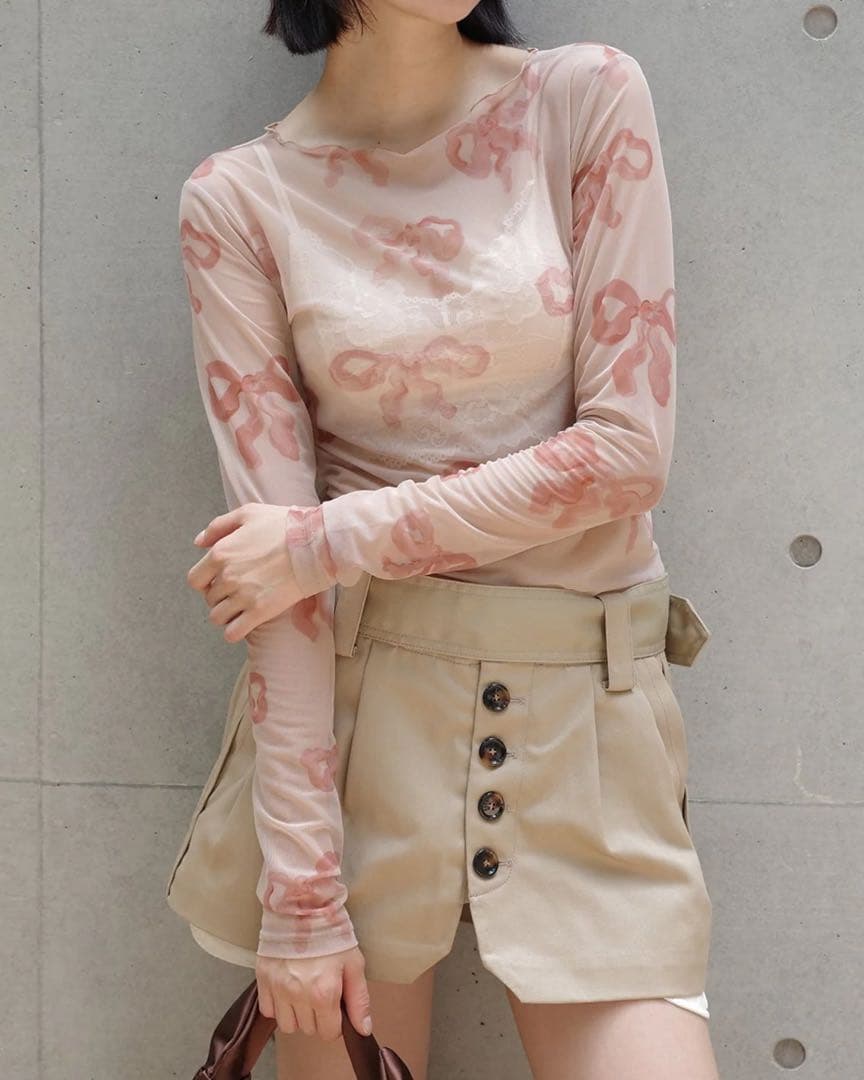 POPPY シアートップス 1/2限定値下げ POPPY シアートップス 1/2限定値下げ