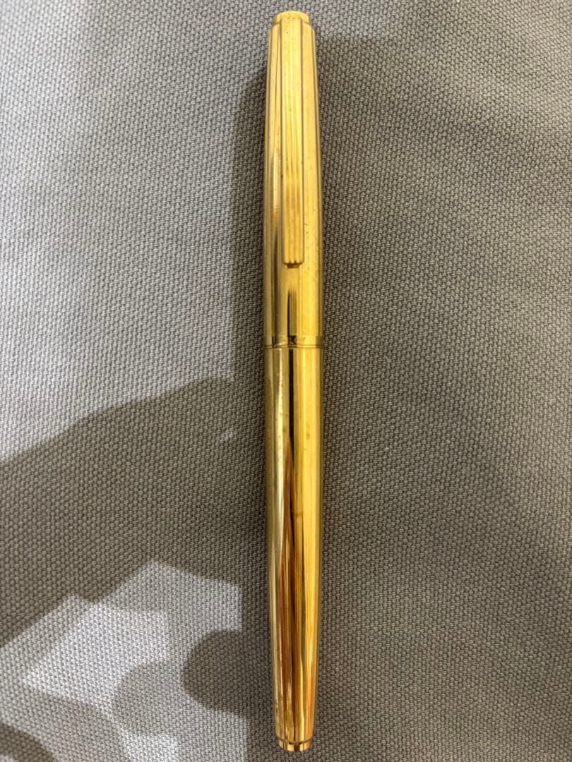 PILOT パイロット 万年筆 ペン先18K-750 ボディ R14K ゴールドの通販は
