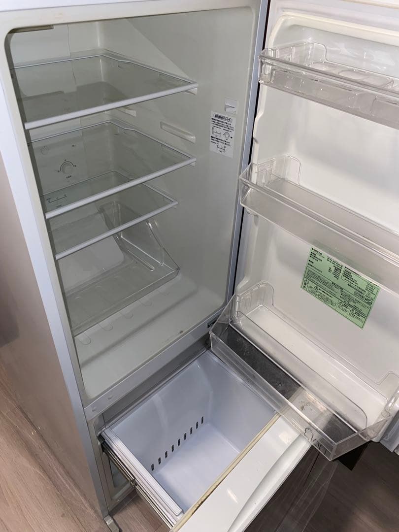 【美品】アイリスオーヤマ 冷凍冷蔵庫 156L AF156-WE