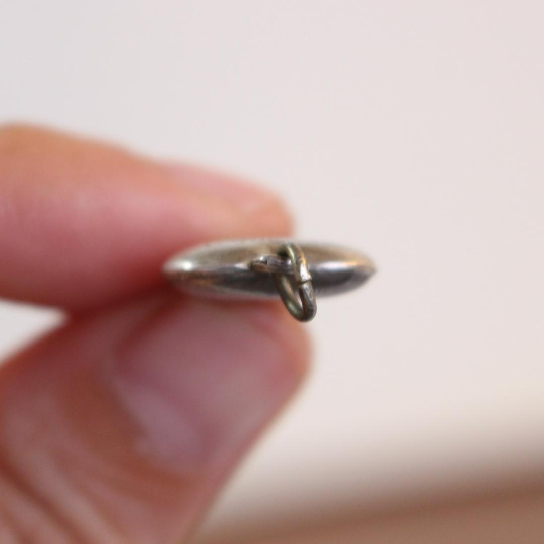 40s スウィートハートジュエリー WW2 シルバー チャーム ハウンドドック犬