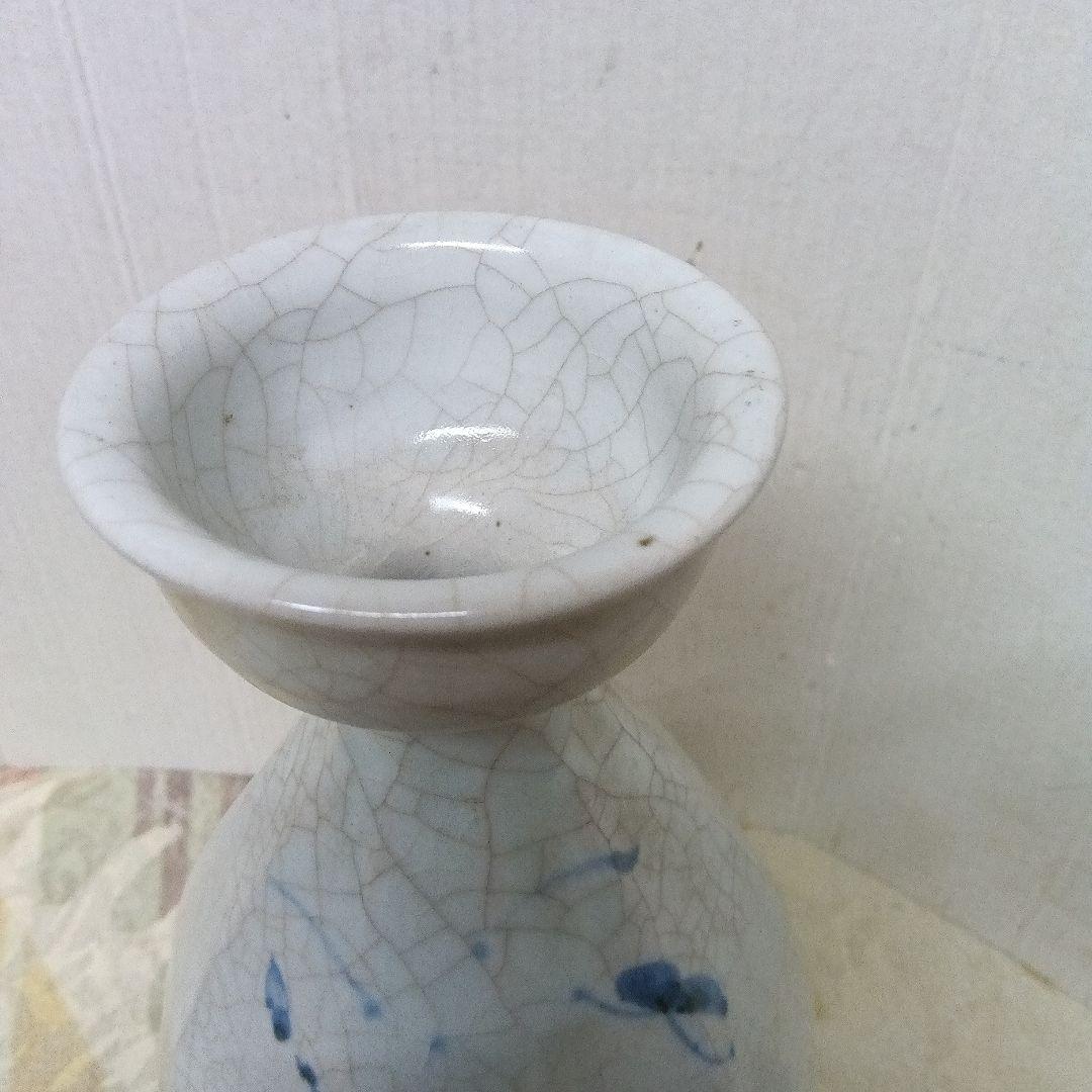 古美術骨董 李朝染付草蝶文徳利 - メルカリ