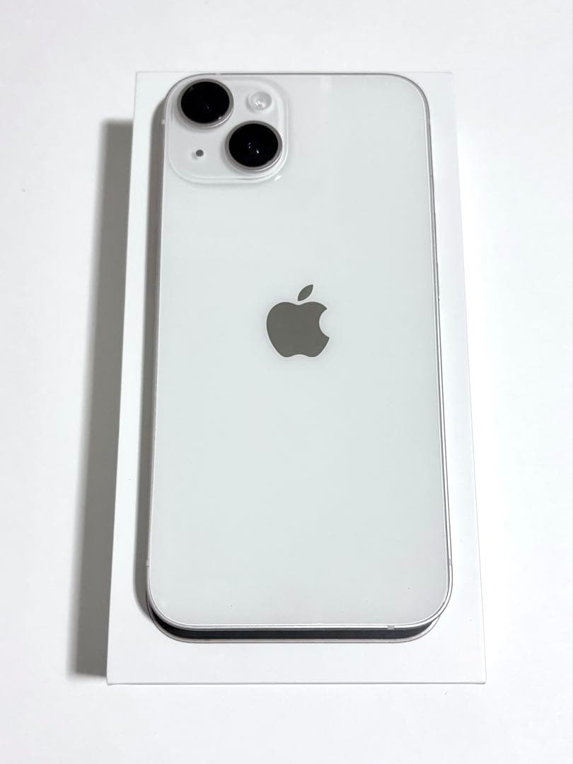 Apple iphone14 128GB スターライト 87% SIMフリー
