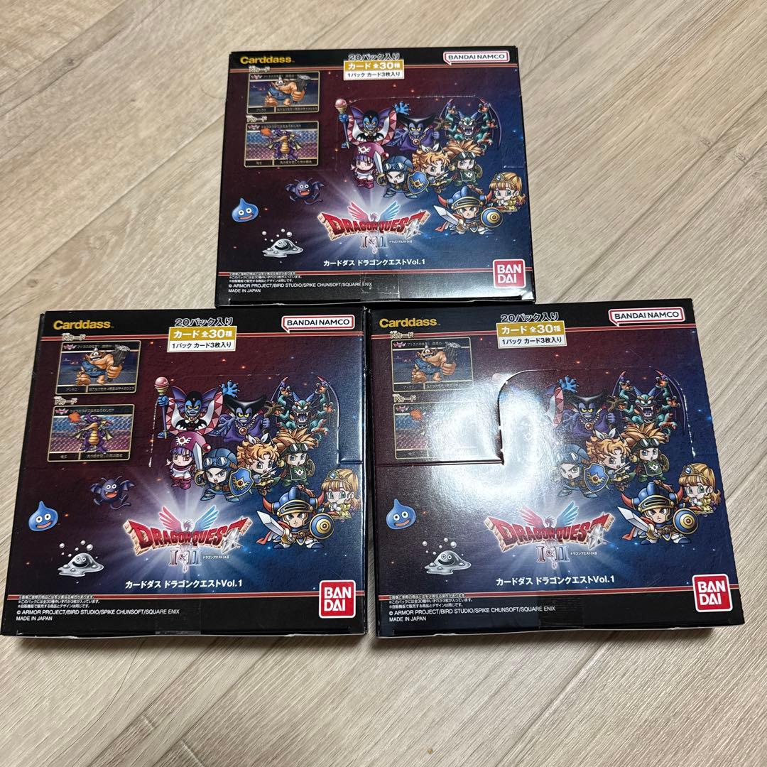 3BOX【新品未開封】カードダス ドラゴンクエストvol.1 - メルカリ