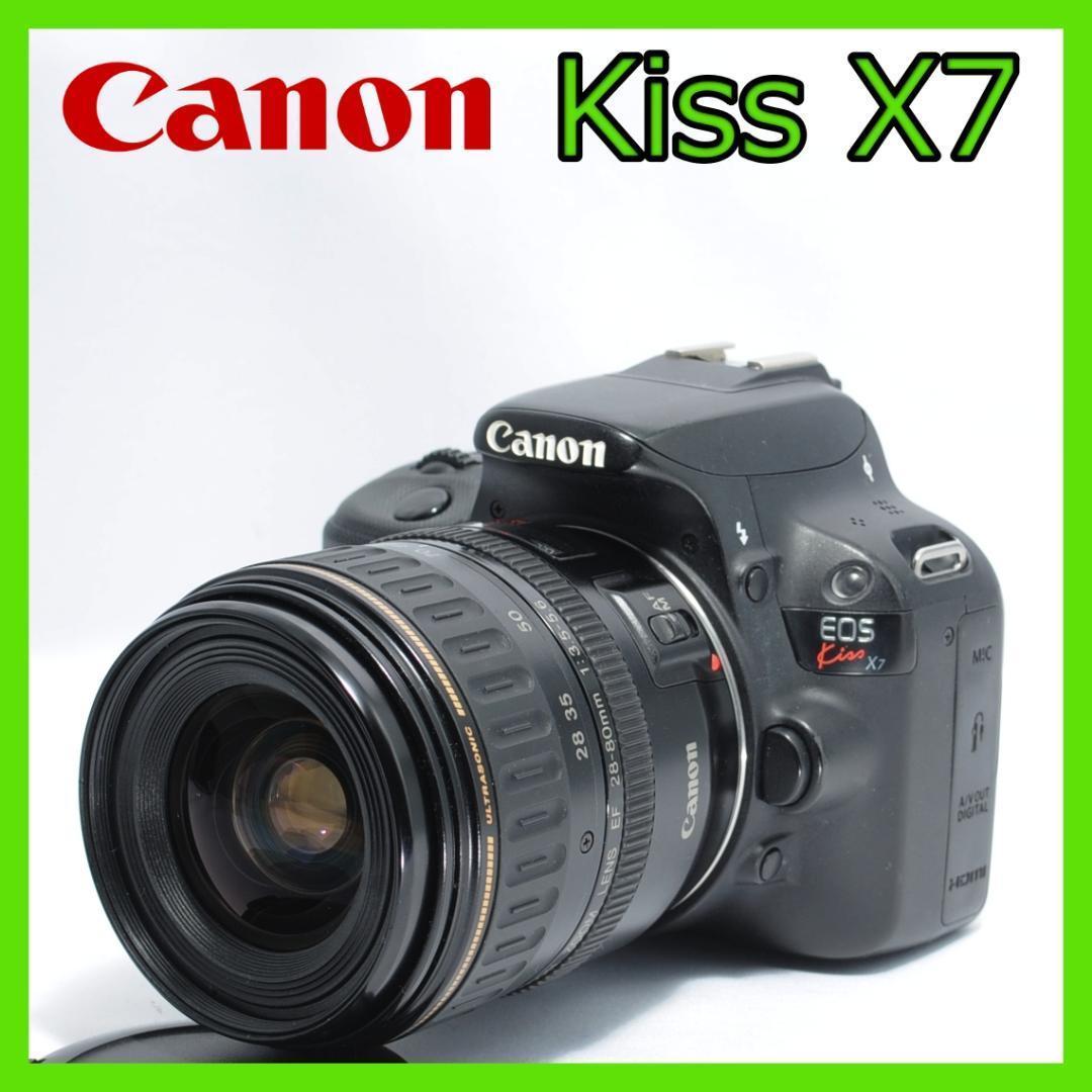 お子様の成長記録に❤️Canon Kiss X7✨小型・軽量で届いてすぐ