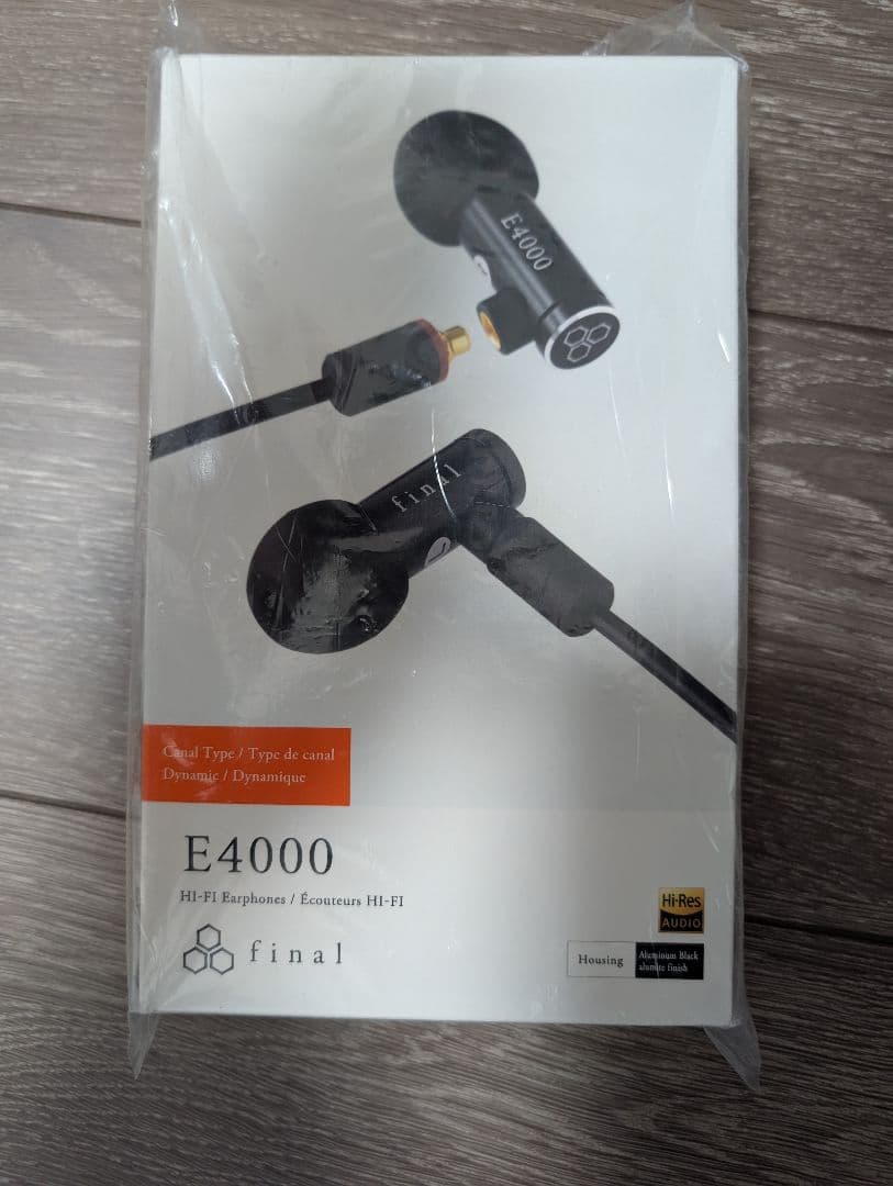 final E4000 有線イヤホン E4000｜final-イヤホン・ワイヤレスイヤホン・ヘッドホン｜final 公式