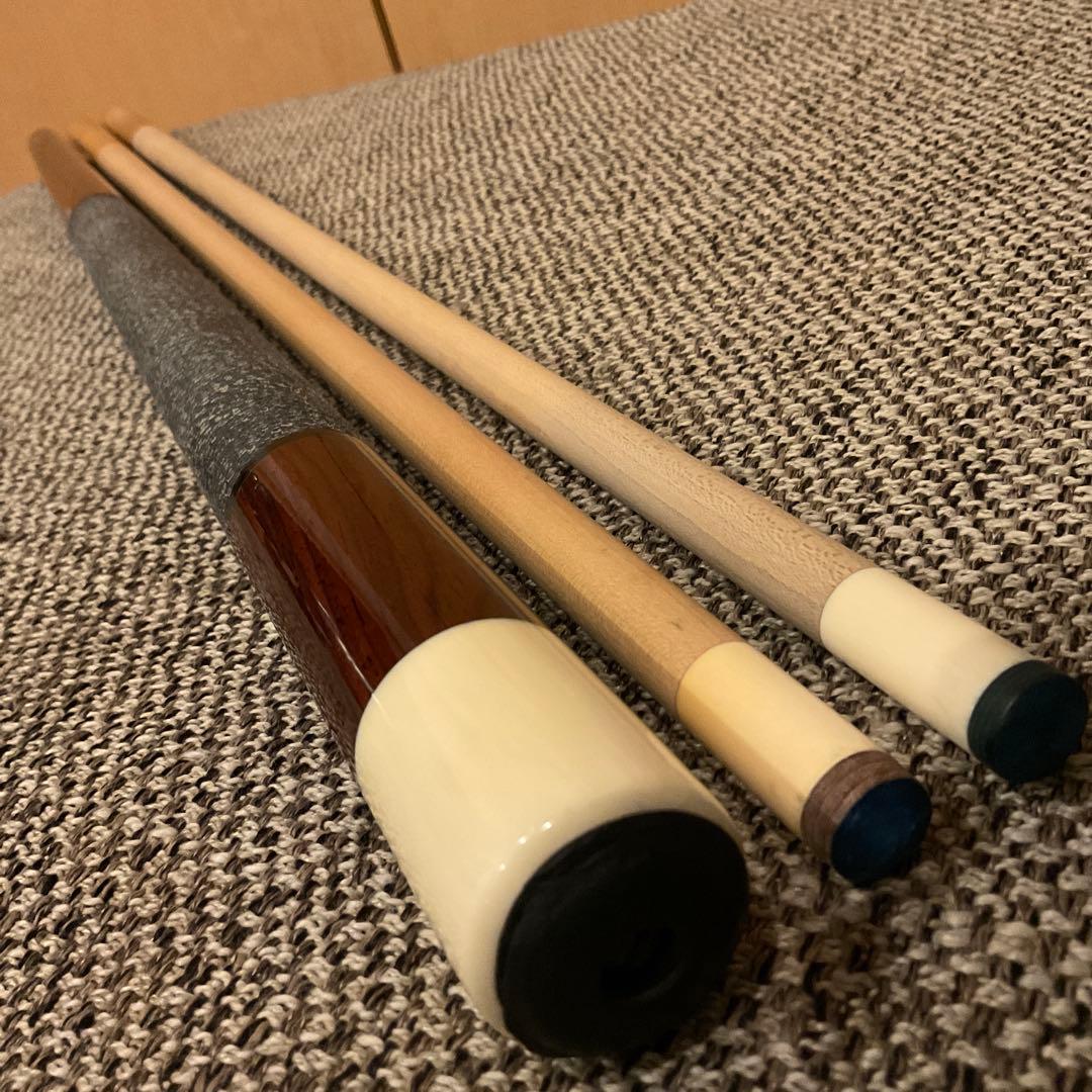 ロビンソン カスタム キュー ココボロ×アイボリー 18山 逆ネジ 2
