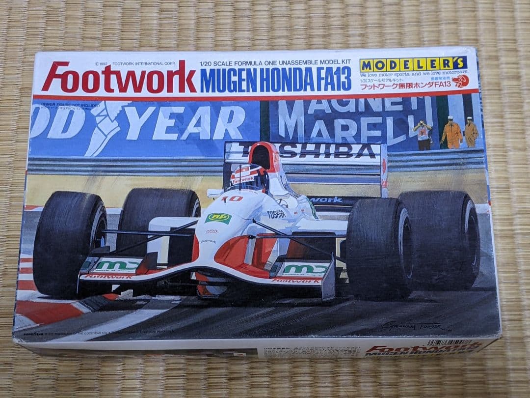 Footwork FA13 1/20 未組立キット フットワーク 無限ホンダ - メルカリ