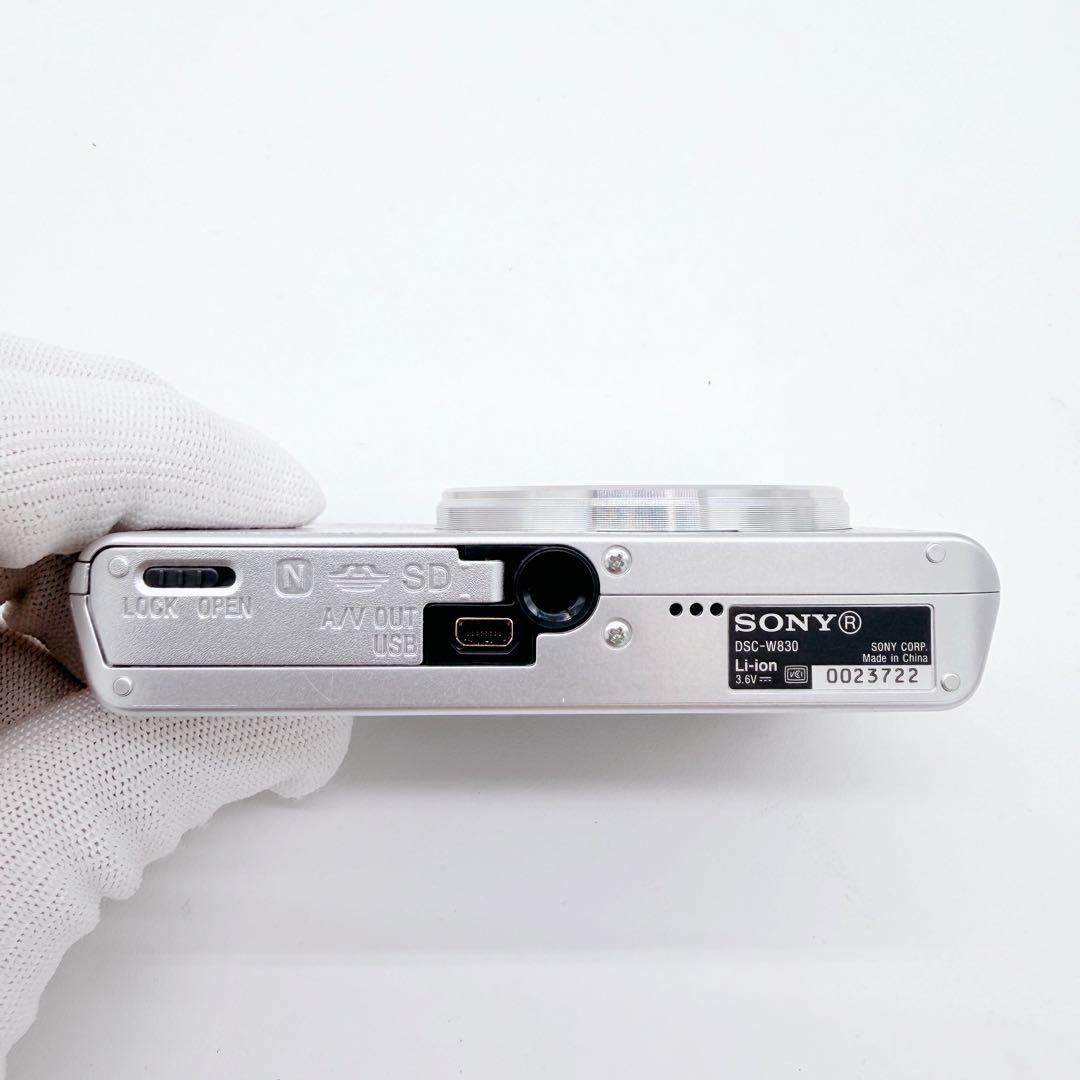 動作確認済み SONY Cyber-shot DSC-W830 シルバー