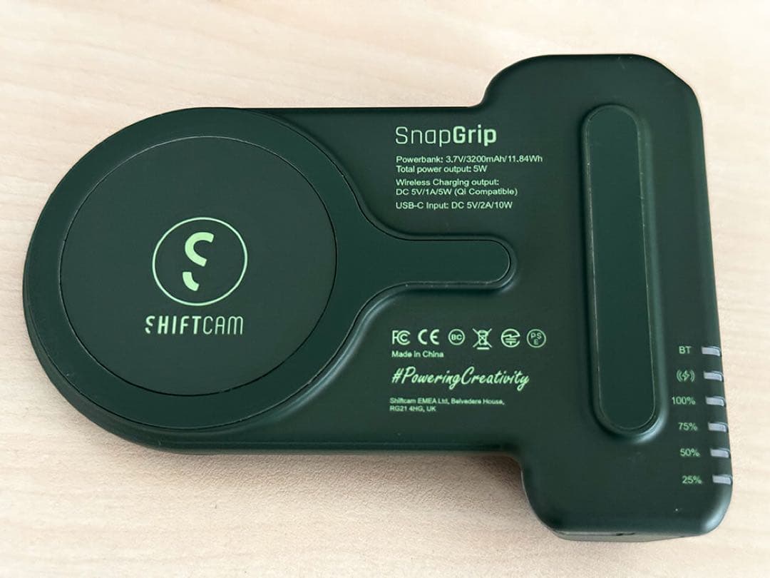 ShiftCam SnapGrip Lite Kit カメラグリップ