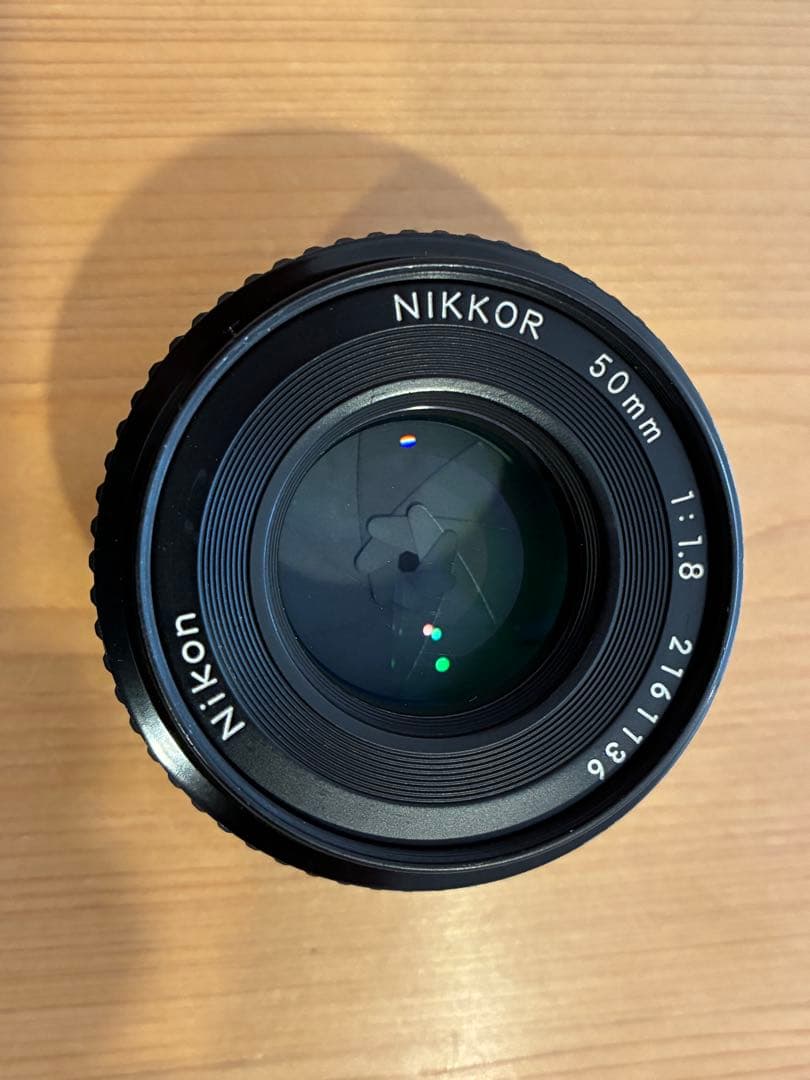 ニコンNikon F2 ブラック& NIKKOR Ai-s 50mm f/1.8