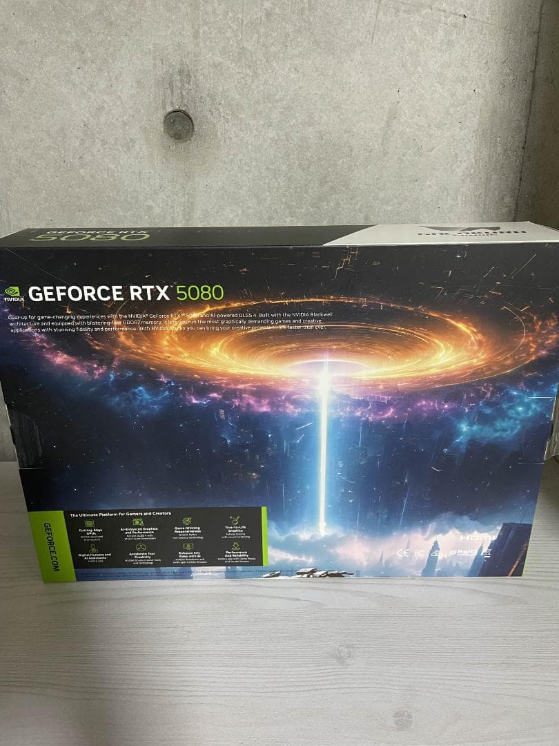 グラフィックボード・グラボ・ビデオカード GALAKURO GEFORCE RTX5080