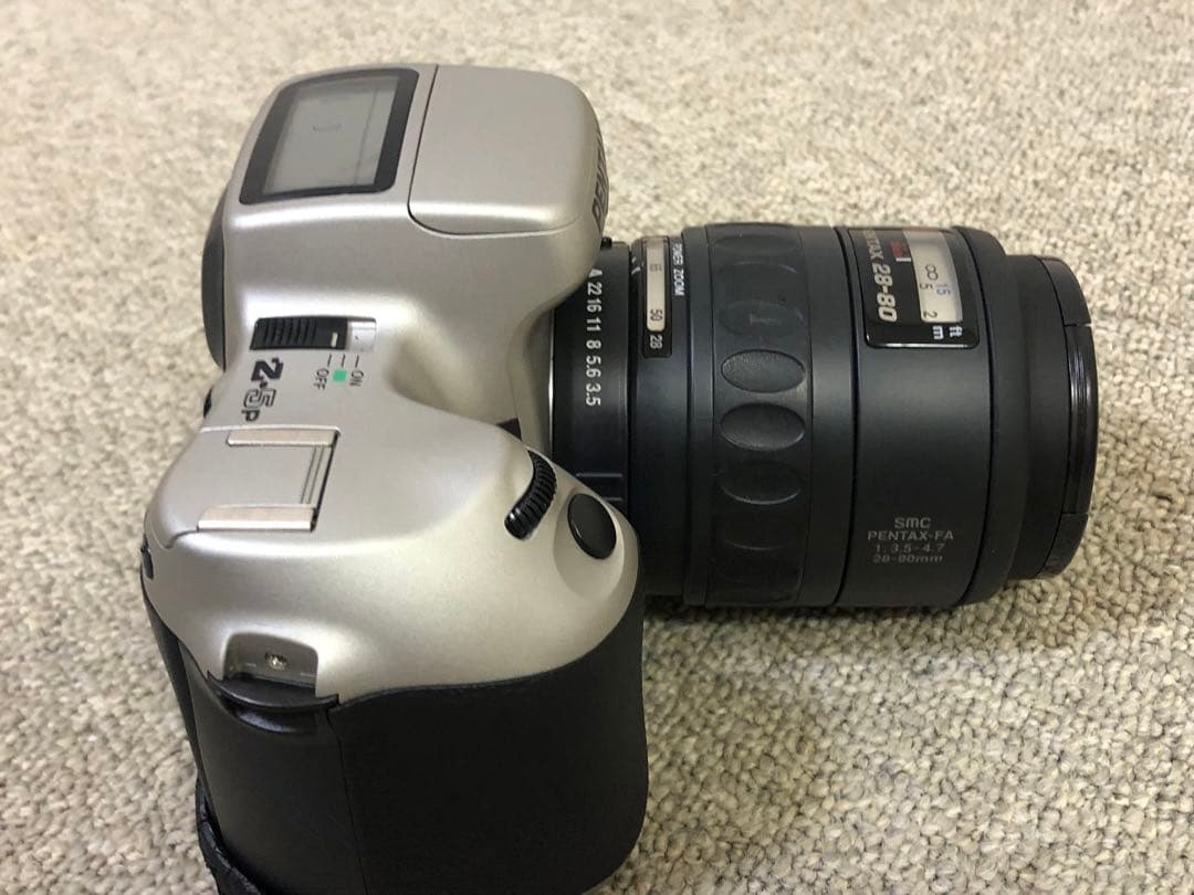 ペンタックス　Zー5p QUARTZ DATE パノラマ　途中切替