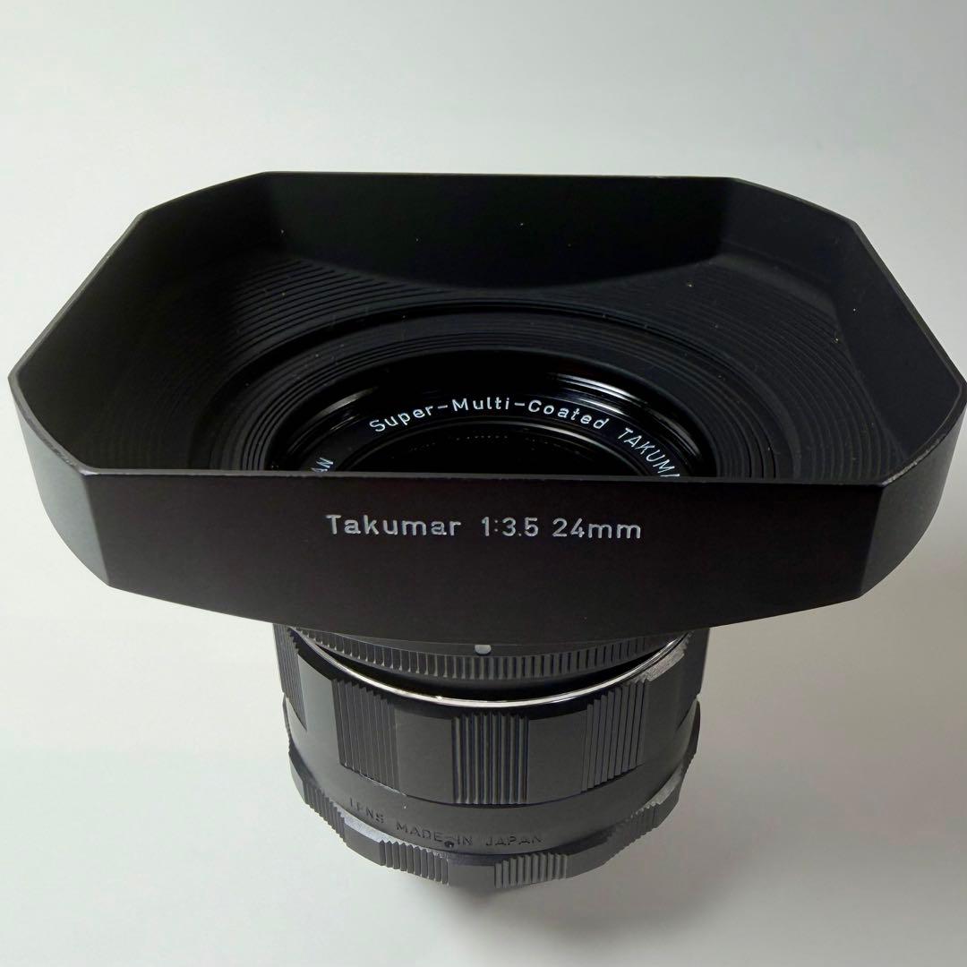 レンズ(単焦点) Super-Multi-Coated TAKUMAR 1:3.5/24mm