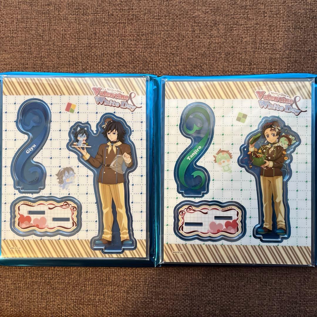 鬼滅の刃 バレンタイン 2026 アクリルスタンド 冨岡義勇&竈門炭治郎