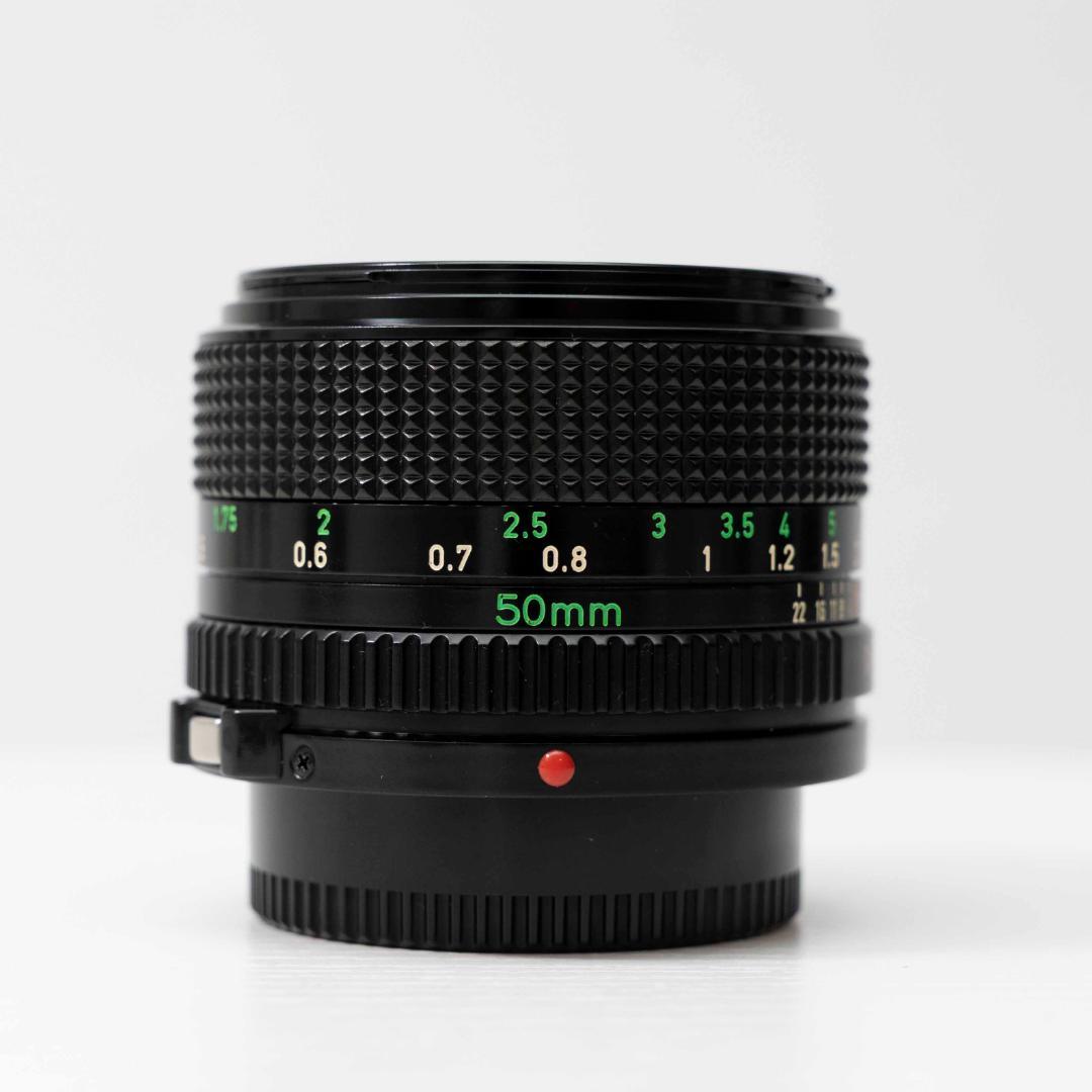 【美品/試写有】Canon New FD 50mm f/1.4 オールドレンズ